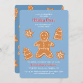 ジンジャーブレッドCookie 招待状 (正面/裏面)