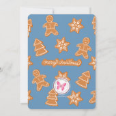 ジンジャーブレッドCookie 招待状 (裏面)