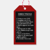 ジンジャーブレッドDIY ギフトタグ (裏面)