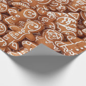 ジンジャーブレッドExvasanza ラッピングペーパー (角)