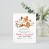 ジンジャーブレッドPlaidクリスマスクッキースワップ予算 (スタンド正面)