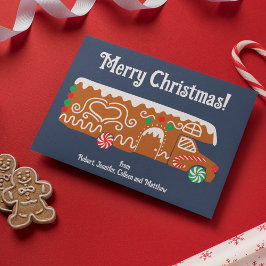 ジンジャーブレッドRVクラスCキャンパークリスマス シーズンカード