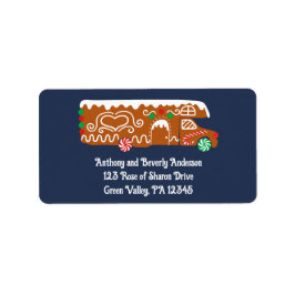 ジンジャーブレッドRVクラスCキャンパークリスマス ラベル