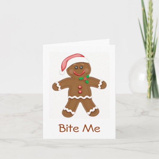 ジンジャーブレッドSanta Card シーズンカード (正面)