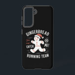 ジンジャーブレッランニングドのチームのクリスマスユーモア SAMSUNG GALAXY S21ケース<br><div class="desc">ジンジャーブレッランニングドのチームのクリスマスユーモア</div>