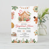 ジンジャーブレッ飾ドハウスのパーティークリスマス (スタンド正面)