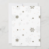 ジンジャーブレッ飾ドハウスのパーティークリスマス (裏面)