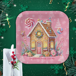 ジンジャーブレッ飾ドハウス大会 ペーパープレート