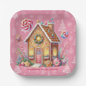 ジンジャーブレッ飾ドハウス大会 ペーパープレート (正面)