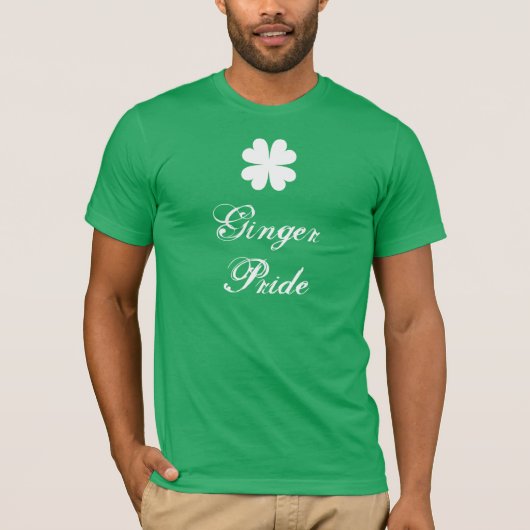 ジンジャープライド-St patricks day Tシャツ (正面)