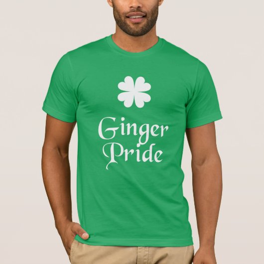 ジンジャープライド-St patricks day Tシャツ (正面)
