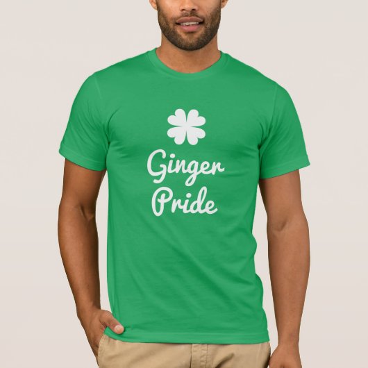 ジンジャープライド-St patricks day Tシャツ (正面)