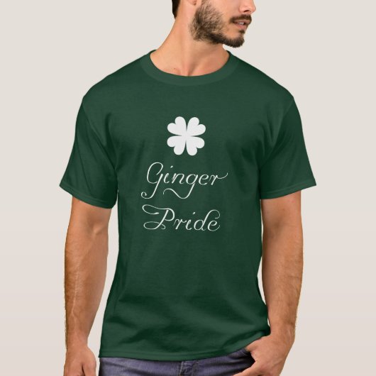 ジンジャープライド-St patricks day Tシャツ (正面)
