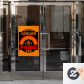 ジンジャーヘアプライド ウィンドウサイン (オフィスドア)