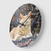 ジンジャーボーイ ラージ壁時計 (傾斜)