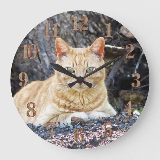 ジンジャーボーイ ラージ壁時計 (正面)