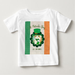 ジンジャーポーズとシャームロック ベビーTシャツ