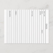 ジンジャーマテリアメディカハーブ勉強カード ポストカード (裏面)