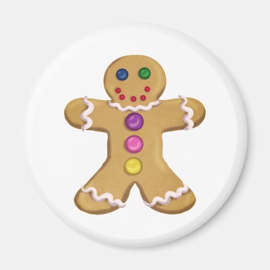 ジンジャーマン マグネット (正面)