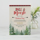 ジンジャーミンジェル クリスマスパーティー 林業家の招待状 招待状 (スタンド正面)