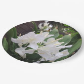 ジンジャーリリーの紙皿 ペーパープレート (アングル)