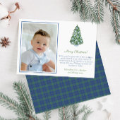 ジンジャー名門私立校風のジャーオーナメントメリークリスマスフォト シーズンカード