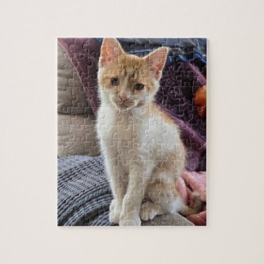 ジンジャー子猫 ジグソーパズル (縦)