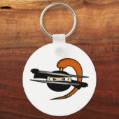 ジンジャー忍者姿1 キーホルダー (正面)