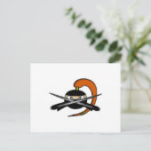 ジンジャー忍者姿2 ポストカード (スタンド正面)