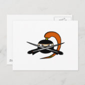 ジンジャー忍者姿2 ポストカード (正面/裏面)