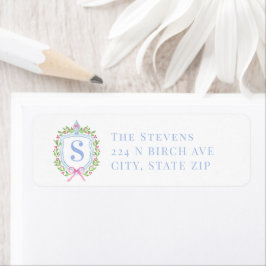 ジンジャー瓶モノグラムアドレス ラベル