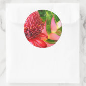 ジンジャー結婚トロピカル封筒用シール/シール ラウンドシール (バッグ)