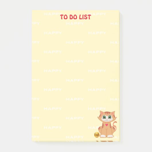 ジンジャー虎猫キティ猫マンガ一覧へ ポストイット (正面)