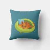 ジンジャー遊キャッツアップツリー/おもちゃネズミとベッドで アウトドアクッション (裏面)