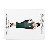 ジンジャー金ゴールド磁石 マグネット (横)