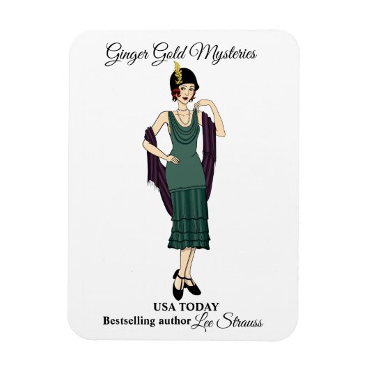 ジンジャー金ゴールド磁石 マグネット (縦)