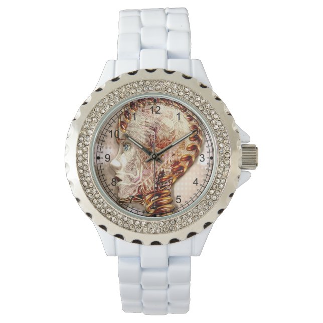 ジンジャー・サイボーグ・バベ 腕時計 (正面)