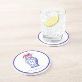 ジンジャー・ジャー・ジャー・モノグラム |レッドボウ コースター (側面)