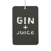 ジンジュース カーエアーフレッシュナー (正面)