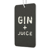 ジンジュース カーエアーフレッシュナー (左)