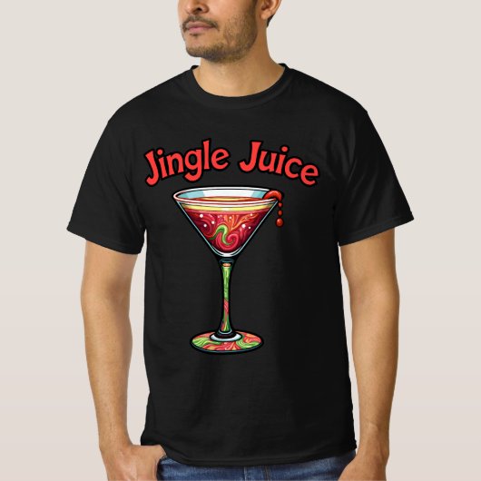 ジンジルジュースのジングル溝 Tシャツ (正面)