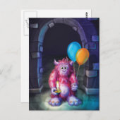 ジンジルジンジルリトル格言ハッピーバースデーはがき ポストカード (正面/裏面)