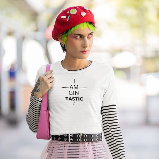 ジンタスティックレディースVネックTシャツ Tシャツ