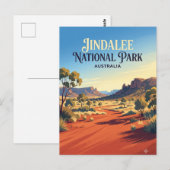 ジンデリー国立公園 オーストラリア ポストカード (正面/裏面)