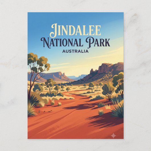 ジンデリー国立公園 オーストラリア ポストカード (正面)