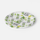 ジントニックのカスタムな紙皿7つ ペーパープレート (アングル)