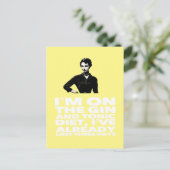 ジントニックダイエットヴィンテージはがき ポストカード (スタンド正面)