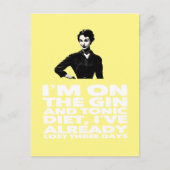 ジントニックダイエットヴィンテージはがき ポストカード (正面)