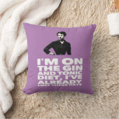 ジントニックダイエットヴィンテージ クッション (ブランケット)