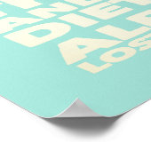 ジントニックダイエットヴィンテージ ポスター (角)